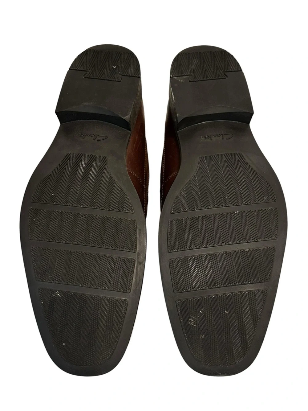 Clarks Tilden Free Shoes Mens Size 12 Brown Slip On Dress Oxford